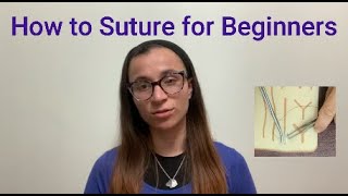 how to suture for beginners nurse practitioner [upl. by Morten]