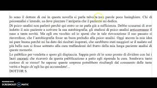 Prefazione de quotLa coscienza di Zenoquot [upl. by Ablem387]