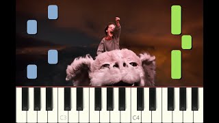 piano tutorial quotBASTIANS HAPPY FLIGHTquot from The Neverending Story with free sheet music pdf [upl. by Neelrihs]