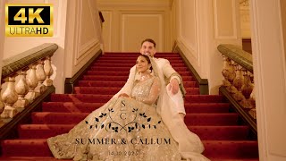 Summer amp Callum  Bride amp Groom Highlights  4K Drone amp Cinematography  Timeless Clicks [upl. by Acissey]