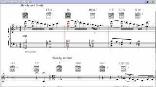 quotAt Lastquot by Etta James  Piano Sheet Music Preview [upl. by Nonnerb]