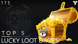 Destiny Amazing Top 5 Lucky Loot Drops Of The Week  Episode 175 [upl. by Fauman]