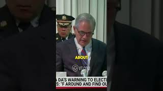 Philly DA Larry Krasner Warns quotF Around and Find Outquot on Election Day Intimidation [upl. by Ahcorb]