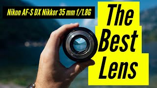 Nikon AFS DX Nikkor 35 mm f18G Prime Lens Review  Best Lens for Nikon d5600 Test Shots amp Videos [upl. by Sunday]