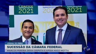 Marcos Pereira deixa disputa pela presidência da Câmara Federal em Brasília [upl. by Adlev]