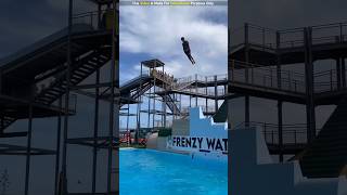 Most Dangerous Water Slides  shorts shortsvideo [upl. by Nylaf218]