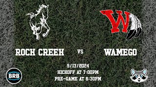 Rock Creek High School vs Wamego High School [upl. by Ecienaj749]