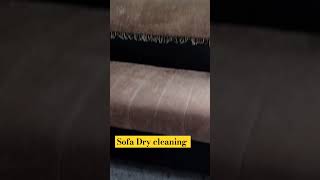 Sofa Dry cleaning Before After [upl. by Mordecai]