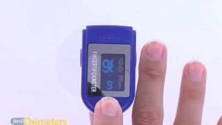 Just Oximeters CMS 50 D Oximeter [upl. by Orlanta]