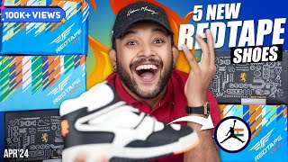 Top 5 Best Red Tape Casual ShoesSneakers for Men Under 1500 🔥 Amazon Shoes Haul 2024  ONE CHANCE [upl. by Henka621]