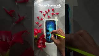 Macro Bookmark art sky moon painting mysore drone airshow ytshorts hindisong trend shorts [upl. by Sueddaht]