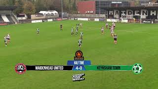 Maidenhead Utd Women 50 Keynsham Town Ladies  HIGHLIGHTS  10th November 2024 [upl. by Moreta308]