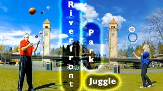 Riverfront Park Spokane Juggle [upl. by Caritta748]