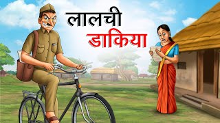 लालची डाकिया  LALCHI DAKIYA  HINDI KAHANIYA  HINDI STORIES [upl. by Varian797]