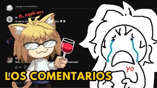 LEYENDO SUS COMENTARIOS  ft Neco Arc [upl. by Etnovaj]