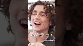 Timothée Chalamet can still speak French [upl. by Aicert665]