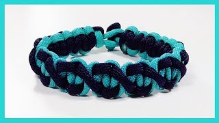 Paracord Bracelet quotParalixquot Bracelet Design Without Buckle [upl. by Dillon]