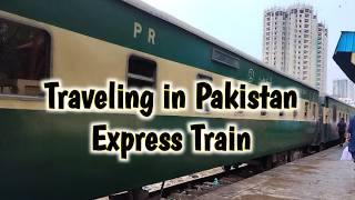 Karachi to Multan in Train  Pakistan Express Train  Train vlog  Humaira Shakir [upl. by Allin971]