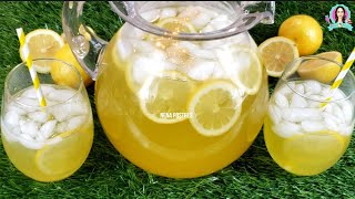 🍋 DELICIOSA LIMONADA CASERA Y NATURAL te encantará 🤤 3 ingredientes  How to make Lemonade [upl. by Keldah]