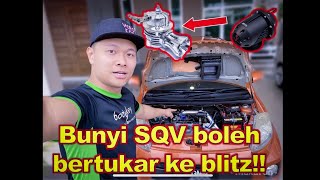 DIY Blow off SQV to BLITZ SOUND [upl. by Tisha]