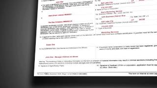 Filling out the Application for Delivery of Mail through Agent  USPS 1583 form [upl. by Steffin]