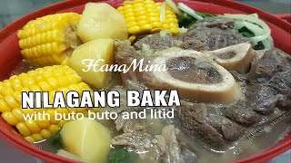 NILAGANG BAKA ll Filipino Style Delicious Beef Soup Recipe [upl. by Neff]