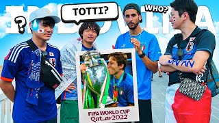 🇮🇹 QUANTE ne SANNO i TIFOSI al MONDIALE sullITALIA [upl. by Erroll]