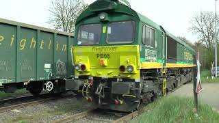 Class 66 in Winsen Luhe 1242024 [upl. by Dode]