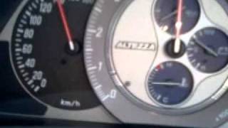 ALTEZZA RS200 100180kmh Acceleration [upl. by Kimmy]