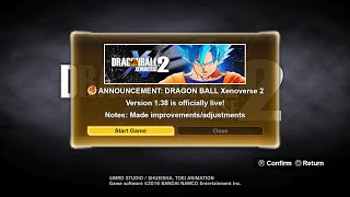 NEW XENOVERSE 2 VERSION 138 UPDATE [upl. by Maram679]