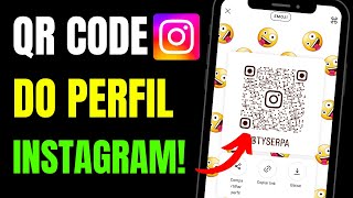 COMO GERAR QR CODE DO PERFIL DO INSTAGRAM [upl. by Rusticus]