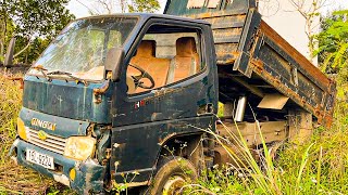 Dump Truck Restoration Project  P1  Restoration Of Extremely Old Dirty Diesel Engines [upl. by Asabi]