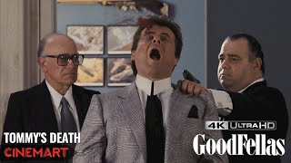 GOODFELLAS 1990  Tommys Death Scene 4K UHD [upl. by Ecirtnuahs]