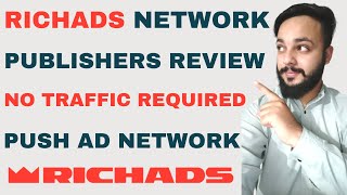 Rich Ads Review 2022  Rich Ads For Blogger  Rich Push Ads [upl. by Eneirda656]