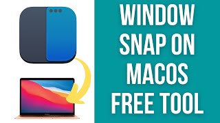 How To Snap Windows On Mac Like A Windows PC For FREE  Rectangle Tutorial [upl. by Sacks127]