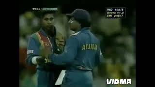 CHAMINDA VAAS 219 VS INDIA  SHARJAH IN 1998 [upl. by Bren]