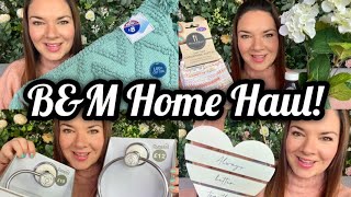 BampM Haul  BampM Home Haul 2021  New BampM Haul  Dunelm Haul  Kate McCabe  April 2021 [upl. by Fridlund]