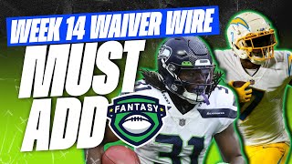 Week 14 Must Add Waiver Wire Players To Target  2023 Fantasy Football Advice [upl. by Grove]