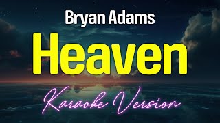 Heaven KARAOKE [upl. by Suiravat]