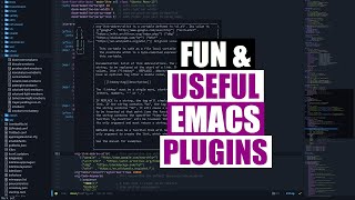 Emacs Plugins That Impressed Me [upl. by Raleigh]