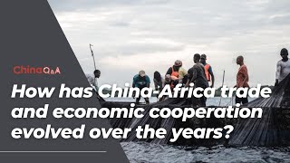 How has ChinaAfrica trade and economic cooperation evolved over years [upl. by Alehtse]