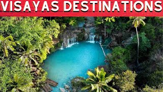 Top 10 TOURIST DESTINATIONS IN THE VISAYAS [upl. by Ennaillek]