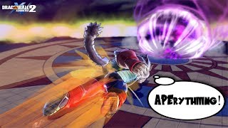 Which attacks can push Gigantic Ki Blast back 2  DragonBall Xenoverse 2 [upl. by Darbee]