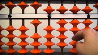 Alternating Adding and Subtracting with the Soroban Japanese Abacus [upl. by Berstine978]