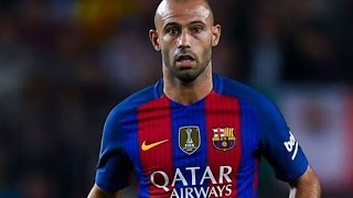 Javier Mascherano First Goal With BarcelonaBarcelona vs Osasuna 2017 [upl. by Ocirred779]