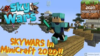 How To Play SKYWARS in MiniCraft 2020 Mastercraft AWESOME [upl. by Sedicla670]