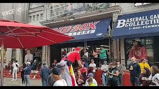 Fenway Park Boston  PreGame and Sweet Caroline [upl. by Annecorinne]