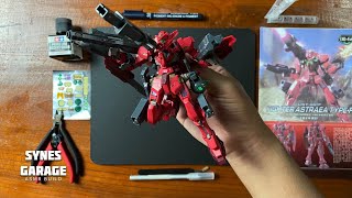 Gundam Astraea Type F HG 1144  ASMR BUILD  TT HONGLI [upl. by Enelhtak]