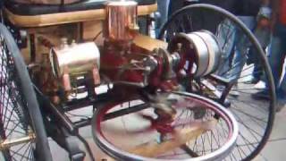 The first car ever running live The Benz Motorwagen 1885 [upl. by Mallon]