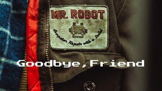 Goodbye Friend  MR ROBOT [upl. by Eellah]